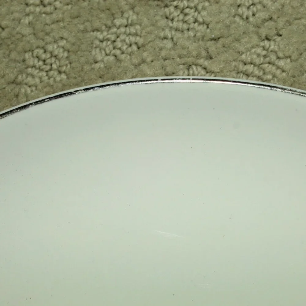 Vintage MCM Platinum Wheat Fine China Japan 10.25